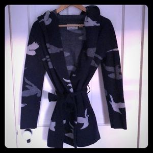 Field Flower sweater coat